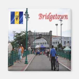 ZBB004 BRIDGETOWN, Barbados, Amerika, Fridge Magneet