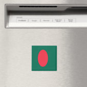 zBD001 Bangladesh FLAG, Fridge Magneet (Insitu (Vaatwasser))