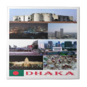 zBD004 DHAKA, Bangladesh, Azië, Tegeltje (Voorkant)