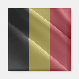 zBE002 BELGISCHE WafvoerFLAG België - Fridge Magneet