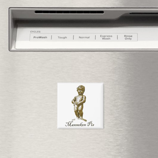zBE003 MANNEKEN PIS Brussels Bruxelles - Fridge Magneet (Insitu (Vaatwasser))