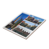 zBE010 BRUGGE België, Tegeltje (Zijkant)