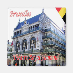 zBE014 BRUSSEL BRUXELLES - Koninklijk Vlaams theat Magneet
