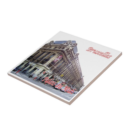 zBE019 BRUSSEL BRUSSEL BRUSSEL PALAIS du Midi Tegeltje (Zijkant)