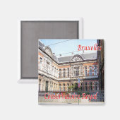 zBE028 BRUSSEL BRUXELLES Koninklijk Conservatorium Magneet (Voorkant / Achterkant)