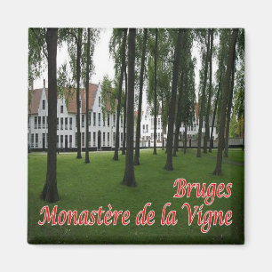 zBE035 BRUGGE Wijngaardklooster, België, Magneet