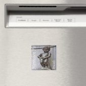 zBE046 MANNEKEN PIS Brussel Brussel, Fridge Magneet (Insitu (Vaatwasser))