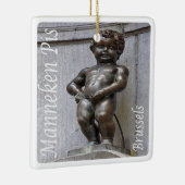 zBE046 MANNEKEN PIS Brussel, Keramisch Ornament (Rechts)