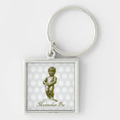 zBE054 MANNEKEN PIS Brussel, Sleutelhanger (Voorkant)