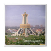 ZBF010 OUAGADOUGOU, Burkina Faso, Afrika, Tegeltje (Voorkant)