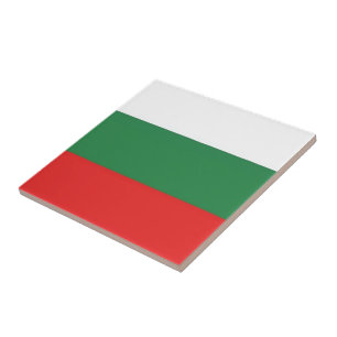 zBG001 BULGAARSE VLAG, Bulgarije, Tegeltje