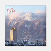 zBG008 SOFIA Bulgarije, Koelkast Magneet (Voorkant)