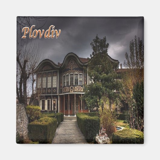 zBG012 PLOVDIV Bulgarije, Koelkast Magneet (Voorkant)