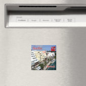zBM004 HAMILTON, Front Street, Bermuda, Fridge Magneet (Insitu (Vaatwasser))