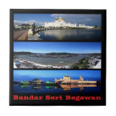 zBN005 BANDAR SERI BEGAWAN, Brunei, Tegeltje (Voorkant)