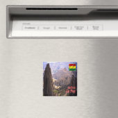 zBO023 LA PAZ, Luna Valley, Bolivia, Fridge Magneet (Insitu (Vaatwasser))