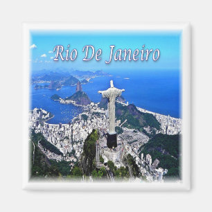zBR005 RIO DE JANEIRO, Christus Redeemer, Fridge Magneet