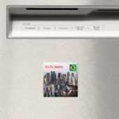 zBR026 RIO DE JANEIRO, Center, Brazilië, Fridge Magneet (Insitu (Vaatwasser))