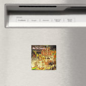 zBR027 RIO DE JANEIRO, Carnival, Brazilië, Fridge Magneet (Insitu (Vaatwasser))