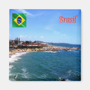zBR028 RIO DAS OSTRAS, Brazilië, Amerika, Fridge Magneet