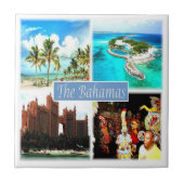 zBS004 BAHAMAS mosaic, Amerika, Tegeltje (Voorkant)