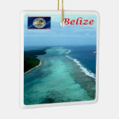 zBZ005 BELIZE Barrier Reef, Amerika, Keramisch Ornament (Rechts)