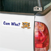 ZC-Cam Wie? Tigers Bumpersticker (Op Truck)