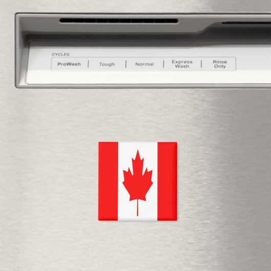 zCA001 CANADA, Vlag, Amerika, Fridge Magneet (Insitu (Vaatwasser))