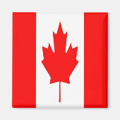 zCA001 CANADA, Vlag, Amerika, Fridge Magneet (Voorkant)