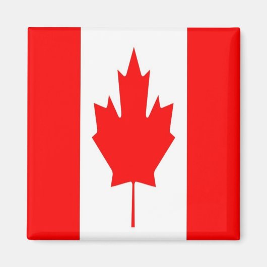 zCA001 CANADA, Vlag, Amerika, Koelkast Magneet (Voorkant)
