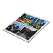 zCA006 CALGARY, Mozaïek, Alberta, Canada, Tegeltje (Zijkant)