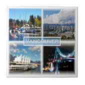 zCA007 VANCOUVER, Stanley Park, Yaletown, Tegeltje (Voorkant)