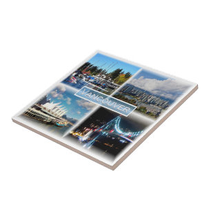 zCA007 VANCOUVER, Stanley Park, Yaletown, Tegeltje