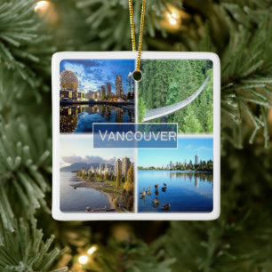 zCA008 VANCOUVER mosaic, Canada, Amerika, Keramisch Ornament