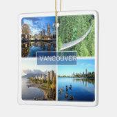 zCA008 VANCOUVER mosaic, Canada, Amerika, Keramisch Ornament (Links)