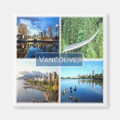zCA008 VANCOUVER mozaïek, Canada, Amerika, Fridge Magneet (Voorkant)