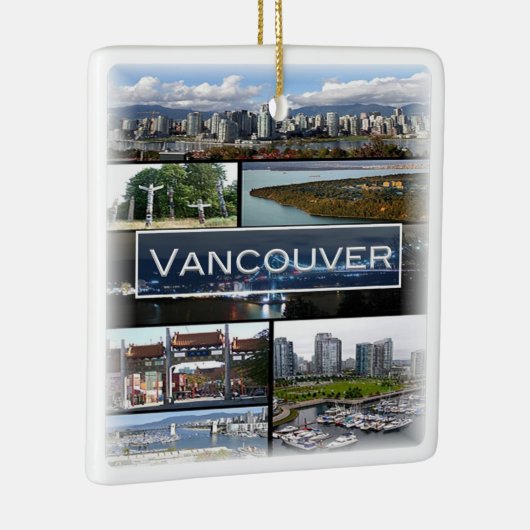 zCA009 mozaïek van VANCOUVER in Canada, Keramisch Ornament (Rechts)