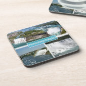 zCA012 NIAGARA-HERFSTEN van de Rainbow-brug, Bier Onderzetter (Linkerzijde)