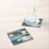 zCA012 NIAGARA-HERFSTEN van de Rainbow-brug, Kartonnen Onderzetters (Insitu)