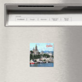 zCA017 QUEBEC City, Panorama, Canada, Fridge Magneet (Insitu (Vaatwasser))