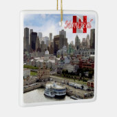 zCA024 MONTREAL Panorama, Canada, Keramisch Ornament (Rechts)
