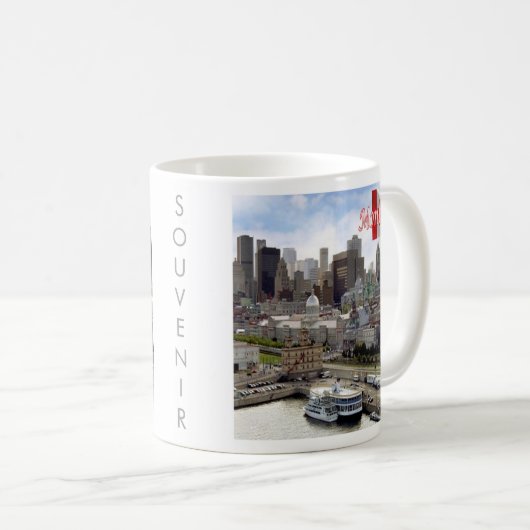 zCA024 MONTREAL Panorama, Canada, Koffiemok (Voorkant rechts)