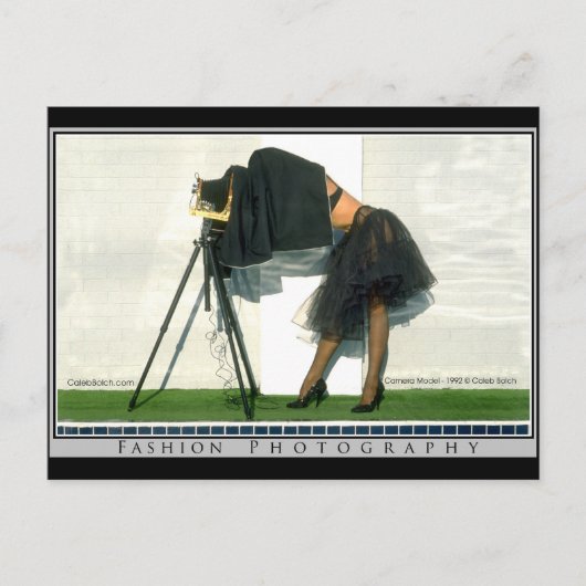 ZCameraModel Briefkaart (Voorkant)