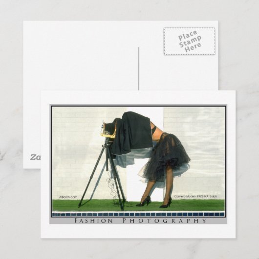 ZCameraModel Briefkaart (Voorkant / Achterkant)