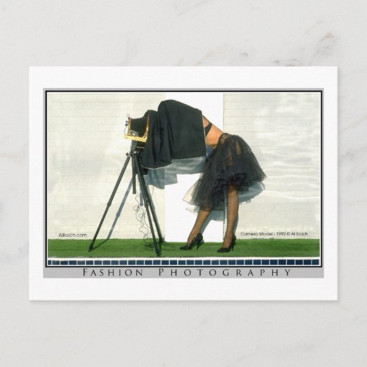 ZCameraModel Briefkaart (Voorkant)