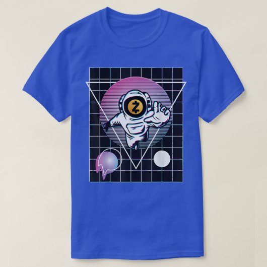 Zcash Astronaut T-Shirt (Design voorkant)