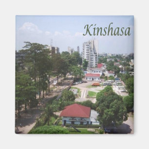 zCD006 KINSHASA, CONGO, Afrika, Fridge Magneet