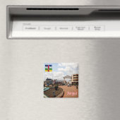 zCF009 BANGUI, Centraal-Afrikaanse Republiek, Frid Magneet (Insitu (Vaatwasser))