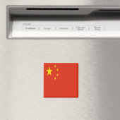 ZCH001 Chinese FLAG China, Fridge Magneet (Insitu (Vaatwasser))