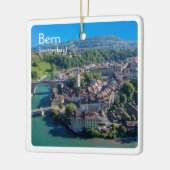 ZCH005 BERN Zwitserland, Keramisch Ornament (Links)
